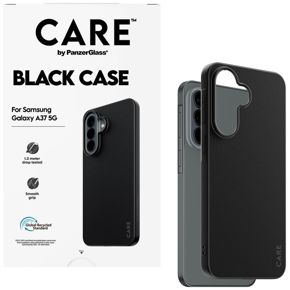 Handyhülle für Galaxy A37 5G, CARE by PanzerGlass Fashion, Schwarz