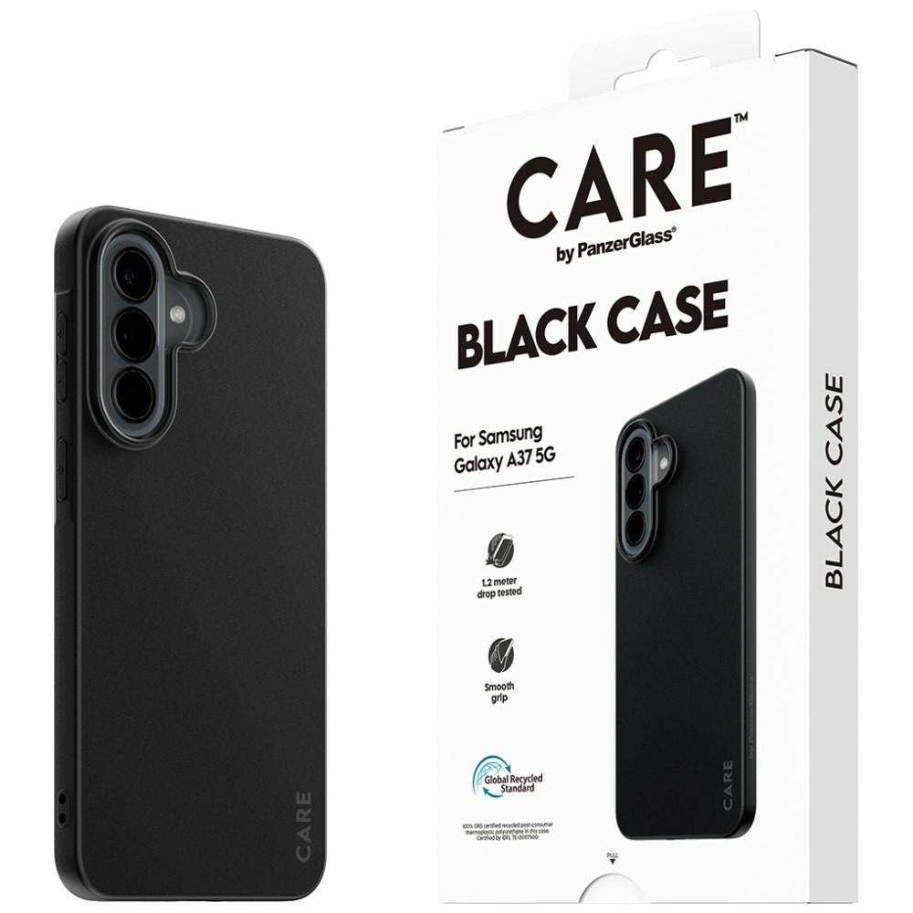 Handyhülle für Galaxy A37 5G, CARE by PanzerGlass Fashion, Schwarz