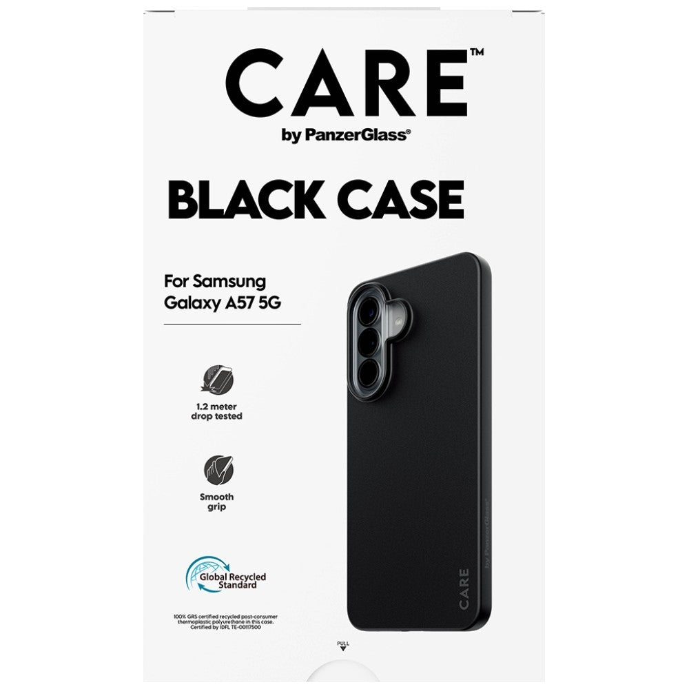 Handyhülle für Galaxy A57 5G, CARE by PanzerGlass Fashion, Schwarz