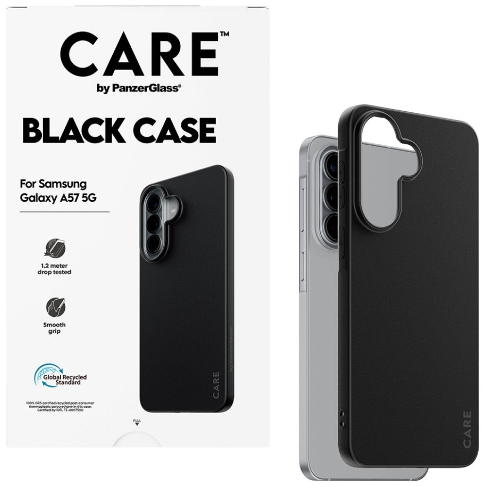 Handyhülle für Galaxy A57 5G, CARE by PanzerGlass Fashion, Schwarz
