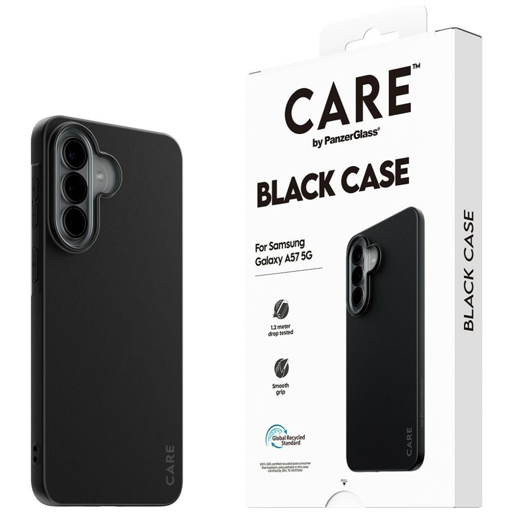 Handyhülle für Galaxy A57 5G, CARE by PanzerGlass Fashion, Schwarz