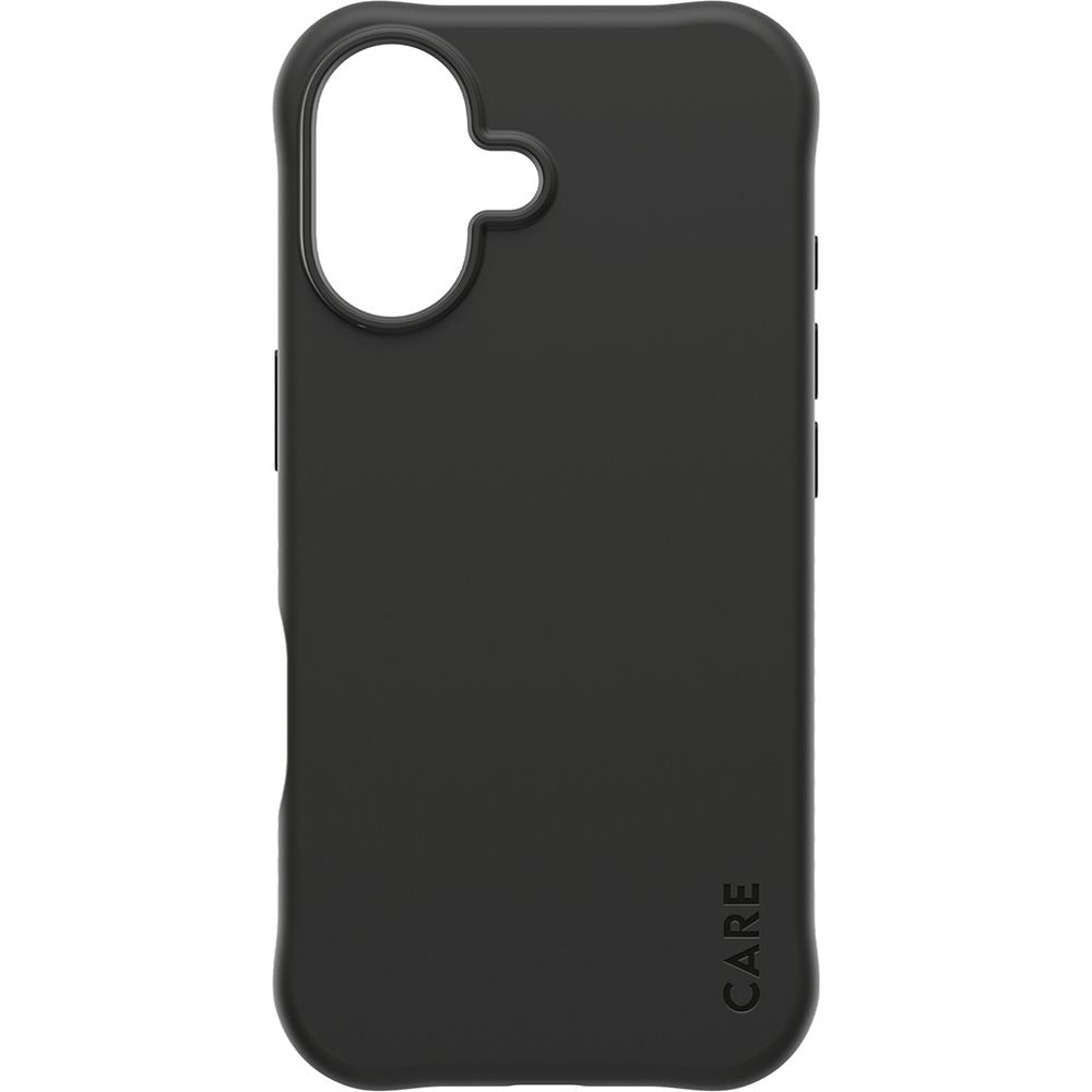 Handyhülle für iPhone 17, CARE by PanzerGlass Fashionable Samba MagSafe, Schwarz