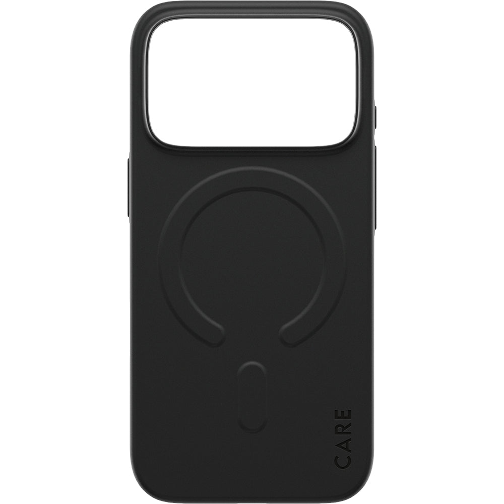 Handyhülle für iPhone 17 Pro, CARE by PanzerGlass SL1M mit MagSafe, Schwarz