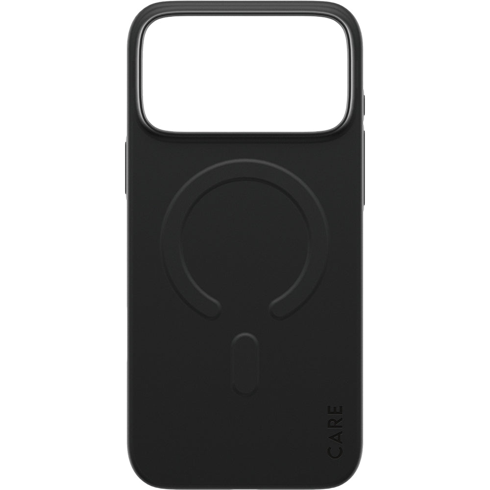 Handyhülle für iPhone 17 Pro Max, CARE by PanzerGlass SL1M mit MagSafe, Schwarz