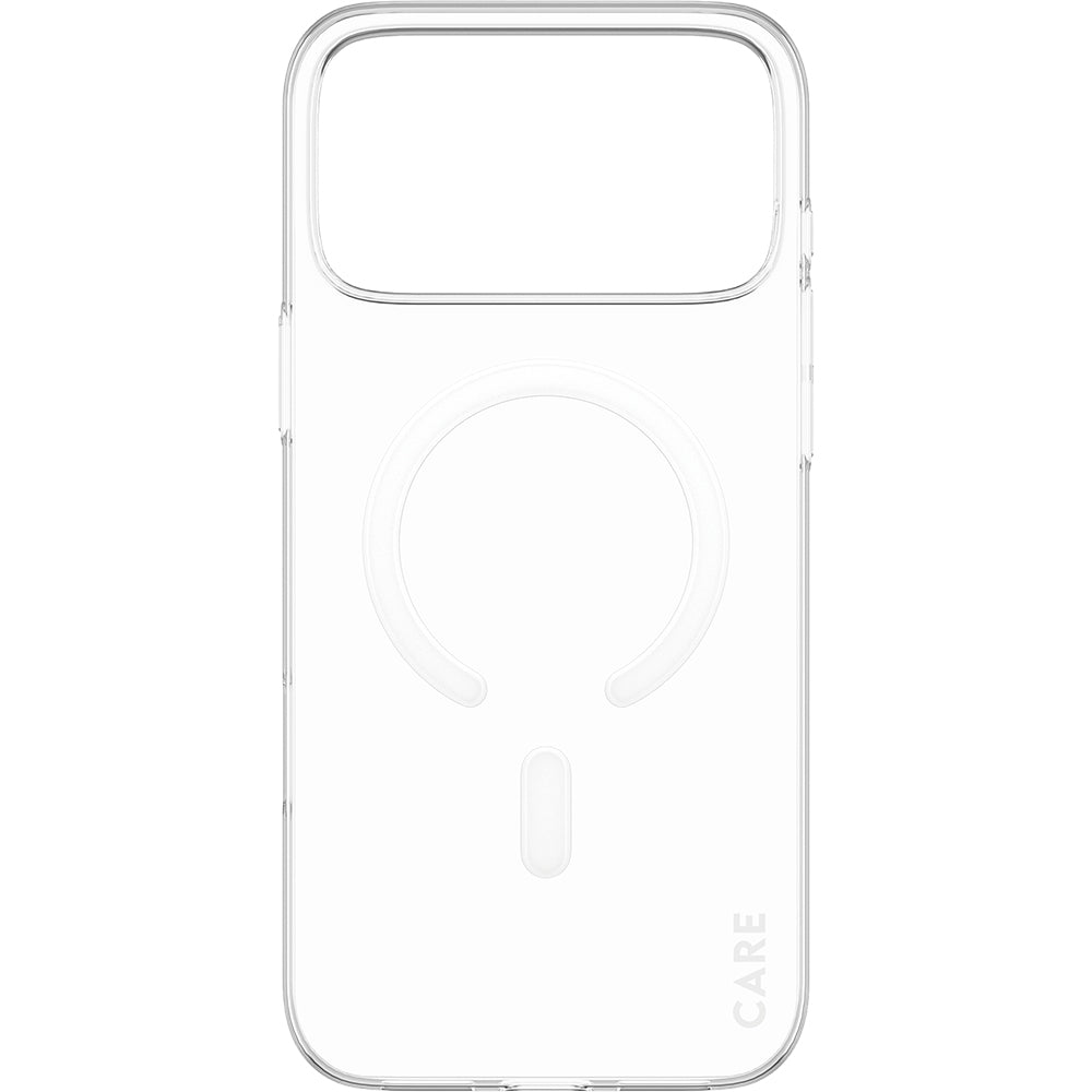 Handyhülle für iPhone 17 Pro Max, CARE by PanzerGlass SL1M mit MagSafe, Transparent