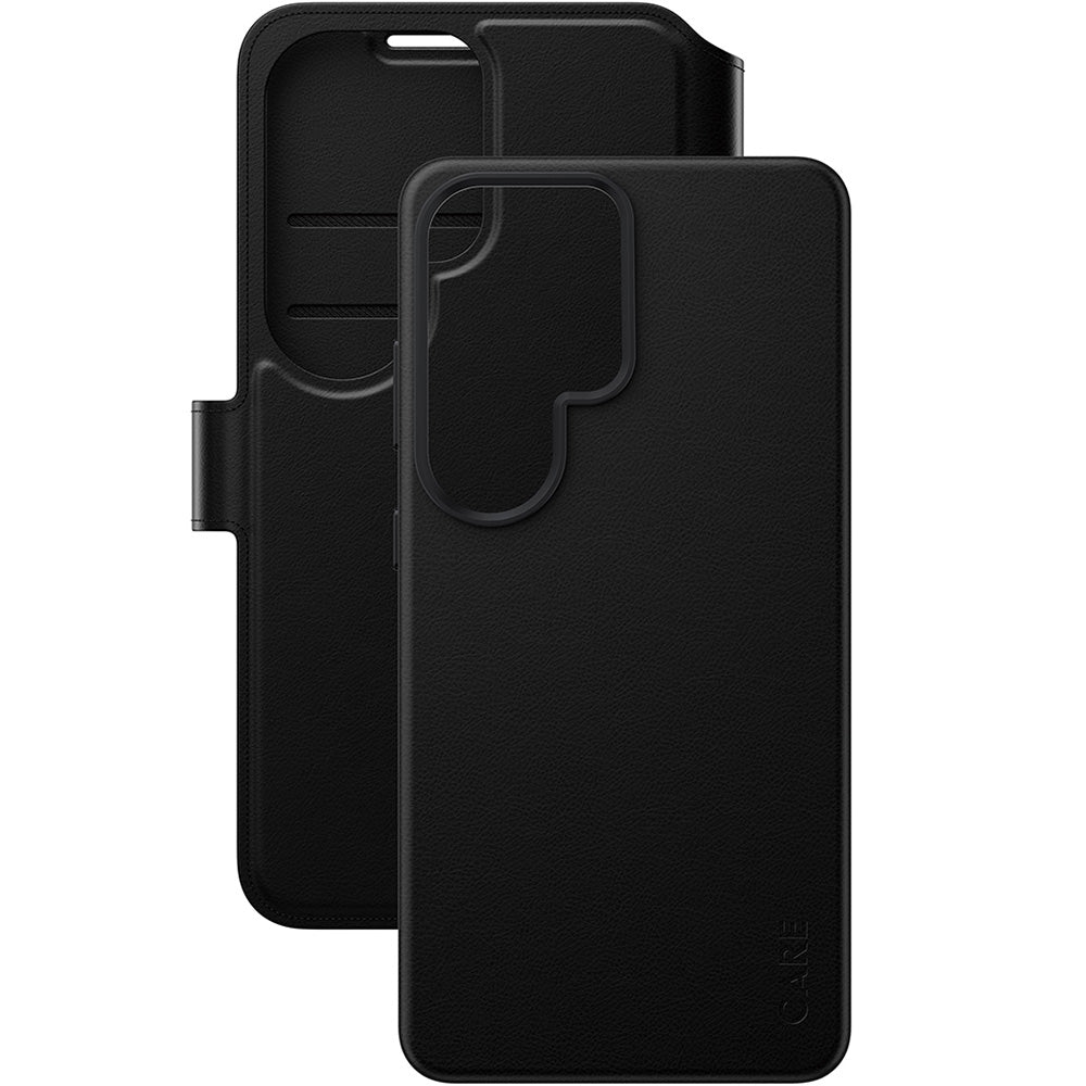 Handyhülle für Galaxy S26 Ultra, CARE by PanzerGlass Tango 2in1 Wallet mit MagSafe, Schwarz