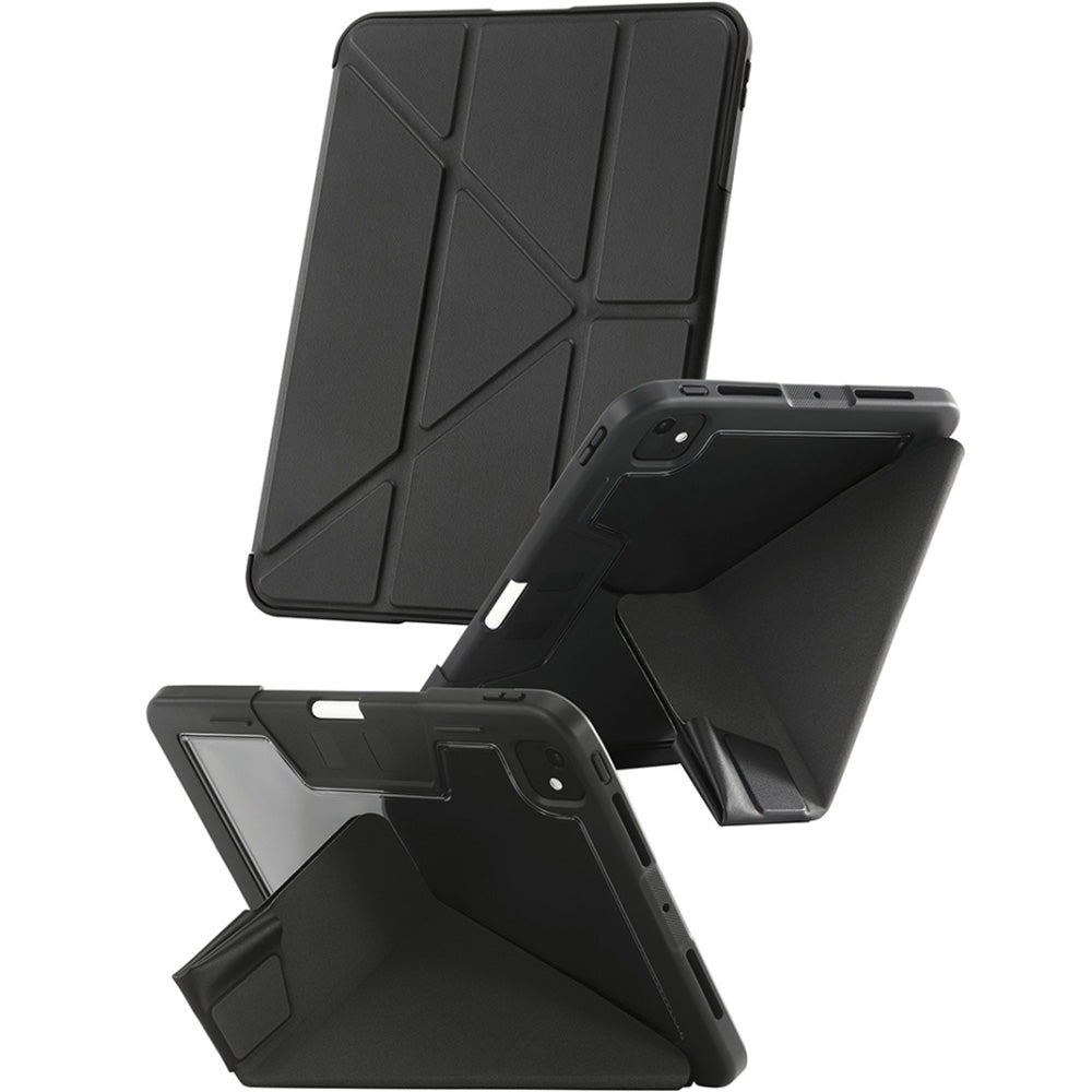 Schutzhülle für iPad Pro 11" 2025 / 2024, CARE by PanzerGlass TPU Essential Case, Schwarz-Transparent