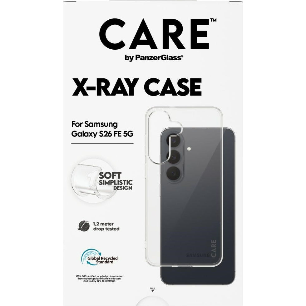 Handyhülle für Galaxy S26 FE, CARE by PanzerGlass X-Ray, Transparent (5/5)