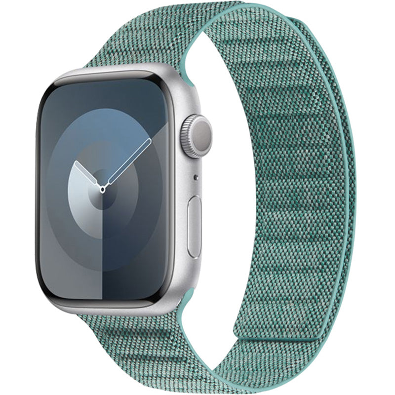 Armband für Apple Watch 42/41/40/38 mm, Crong Melange, Türkis