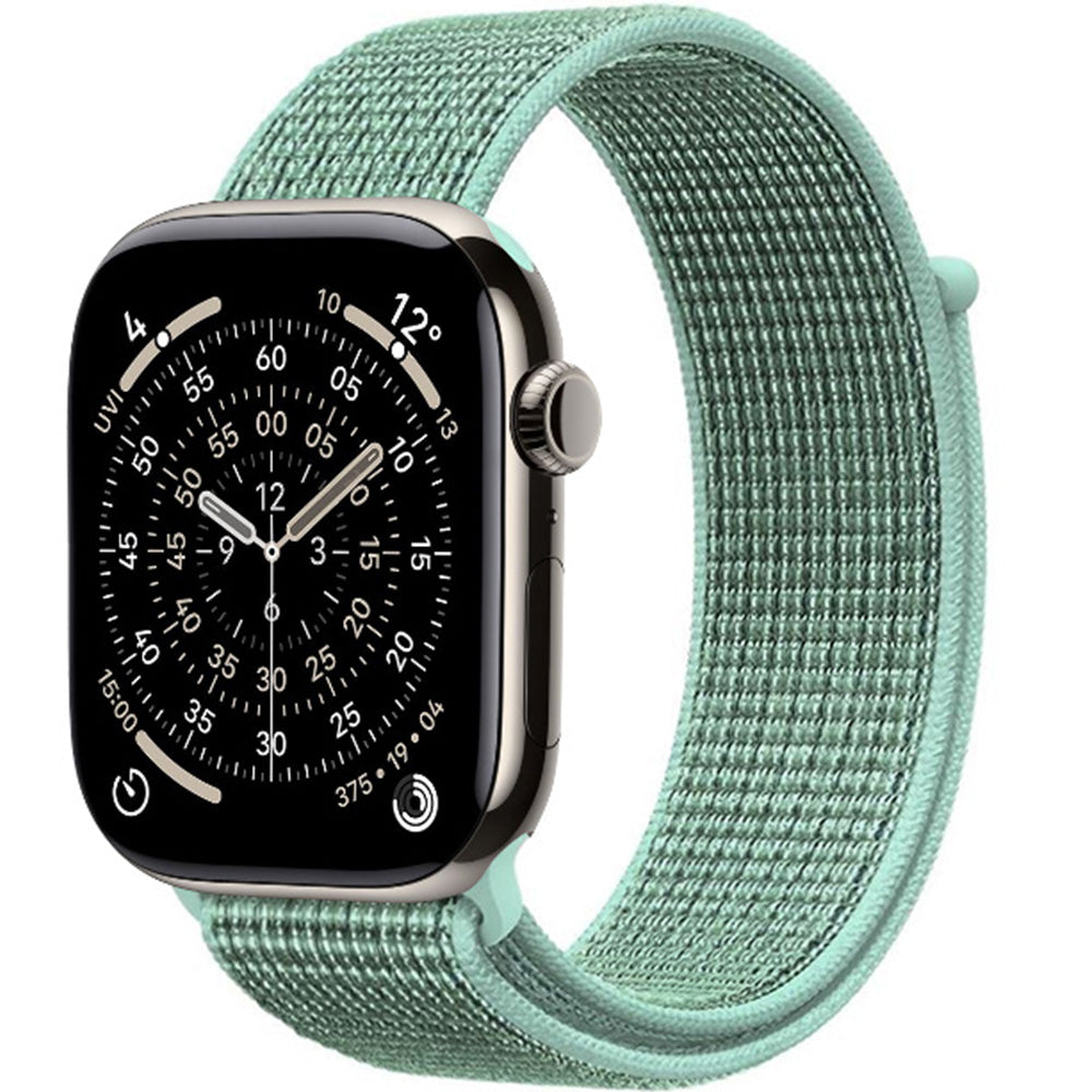 Armband für Apple Watch 42/41/40/38 mm, Crong Nylon, Grün