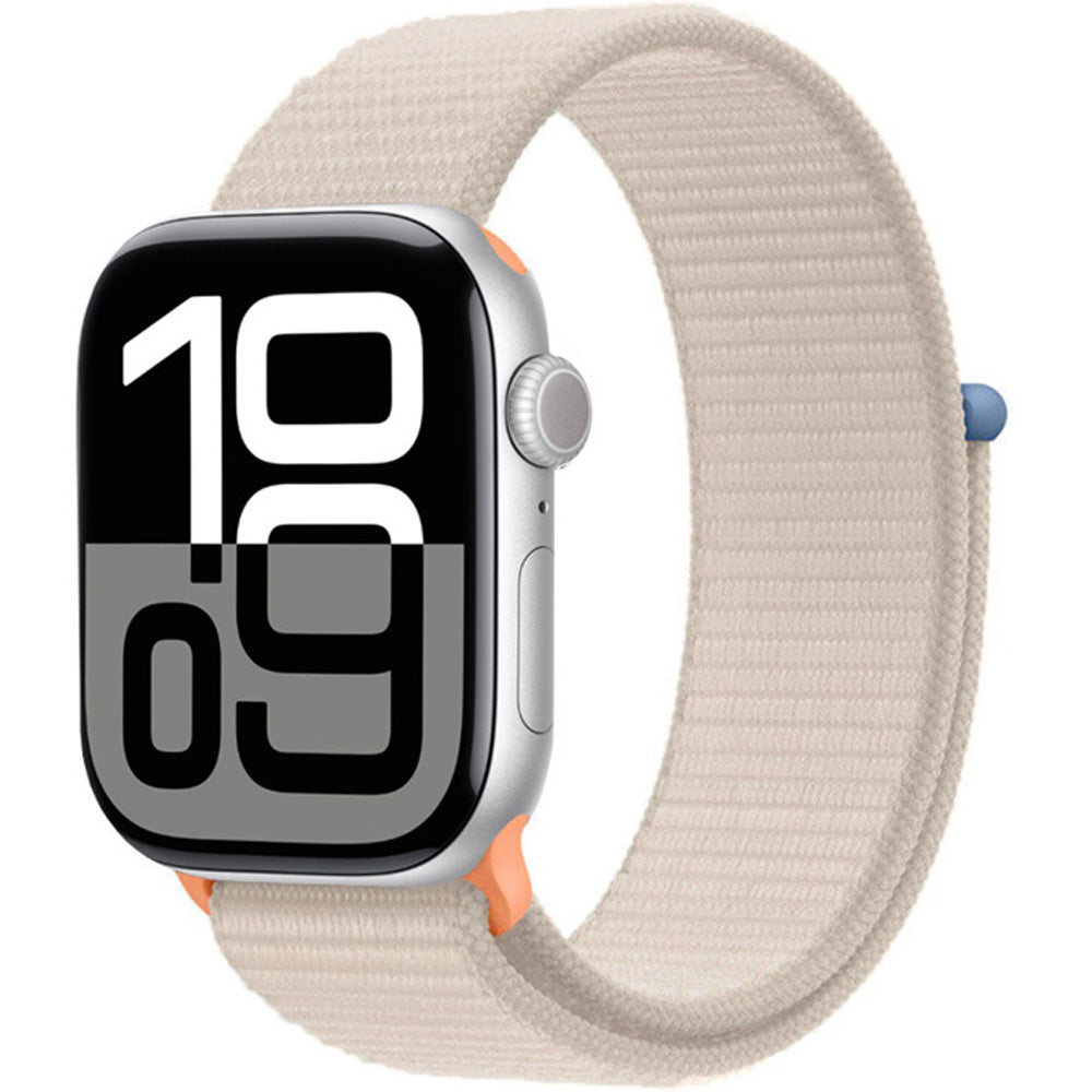Armband für Apple Watch 42/41/40/38 mm, Crong Nylon, Beige