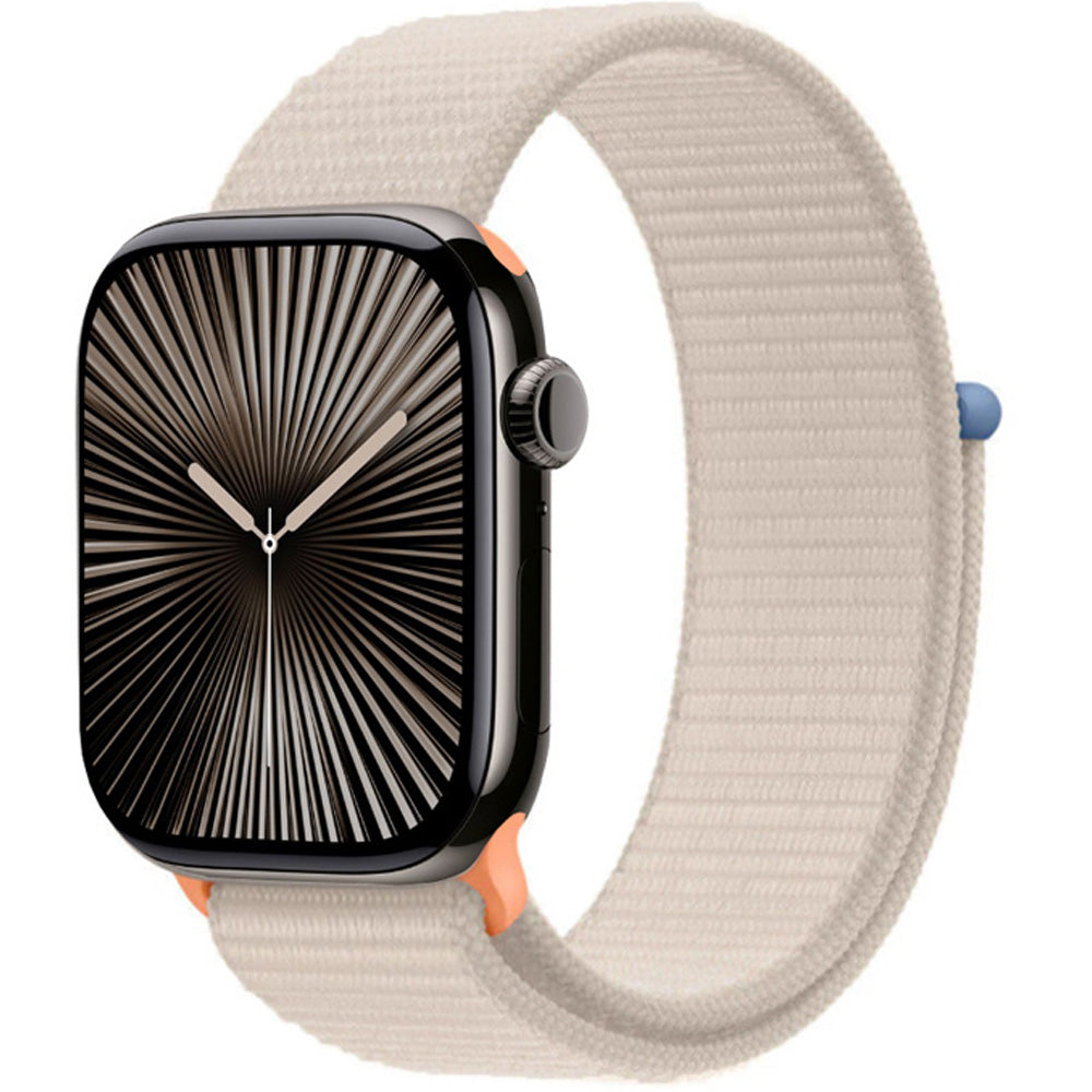 Armband für Apple Watch 42/41/40/38 mm, Crong Nylon, Beige