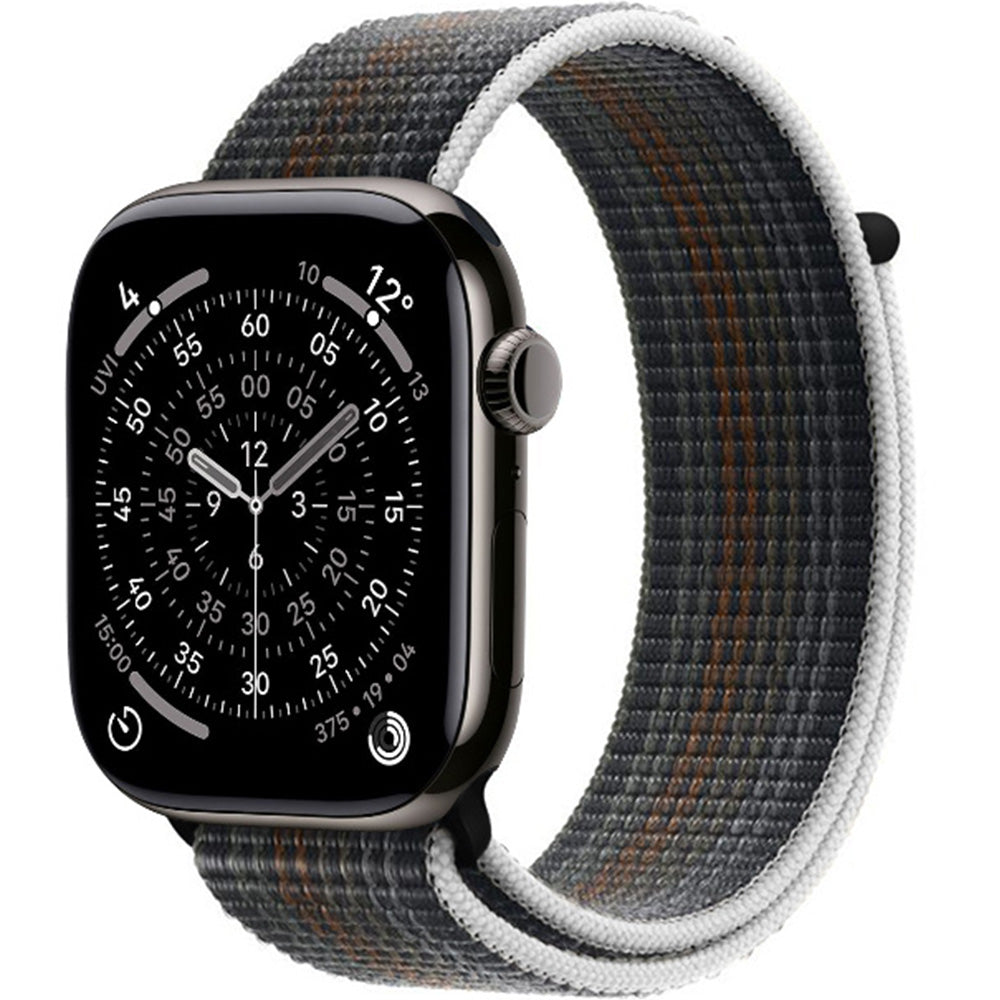 Armband für Apple Watch 49/46/45/44 mm, Crong Nylon, Mehrfarbig