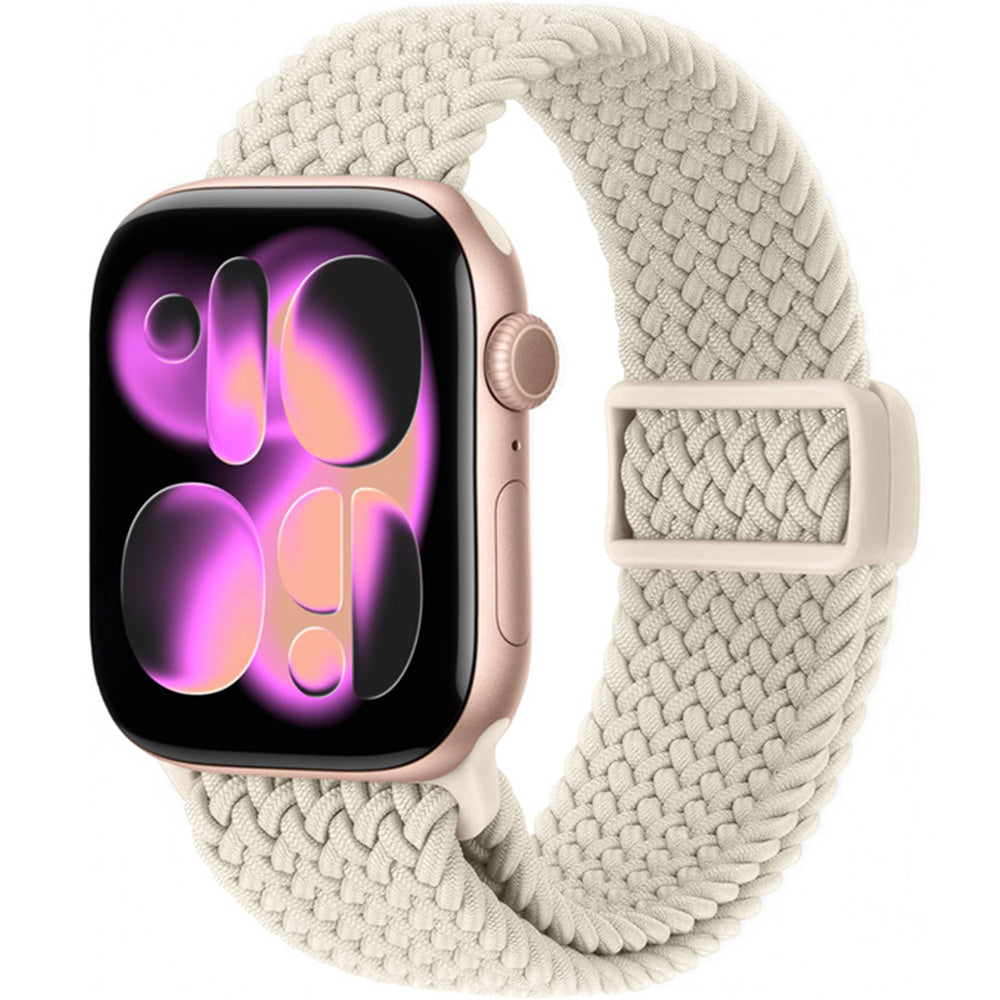 Armband für Apple Watch 42/41/40/38 mm, Crong Wave Band, Beige