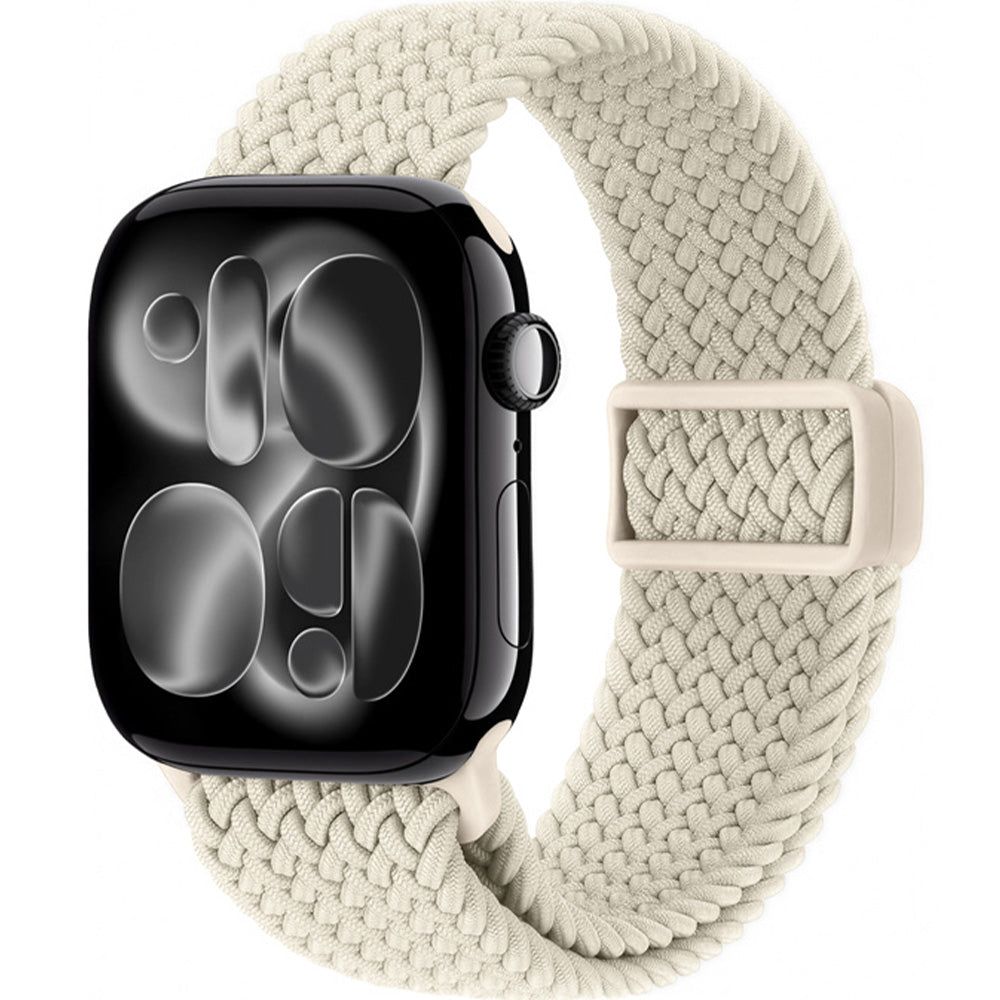 Armband für Apple Watch 42/41/40/38 mm, Crong Wave Band, Beige