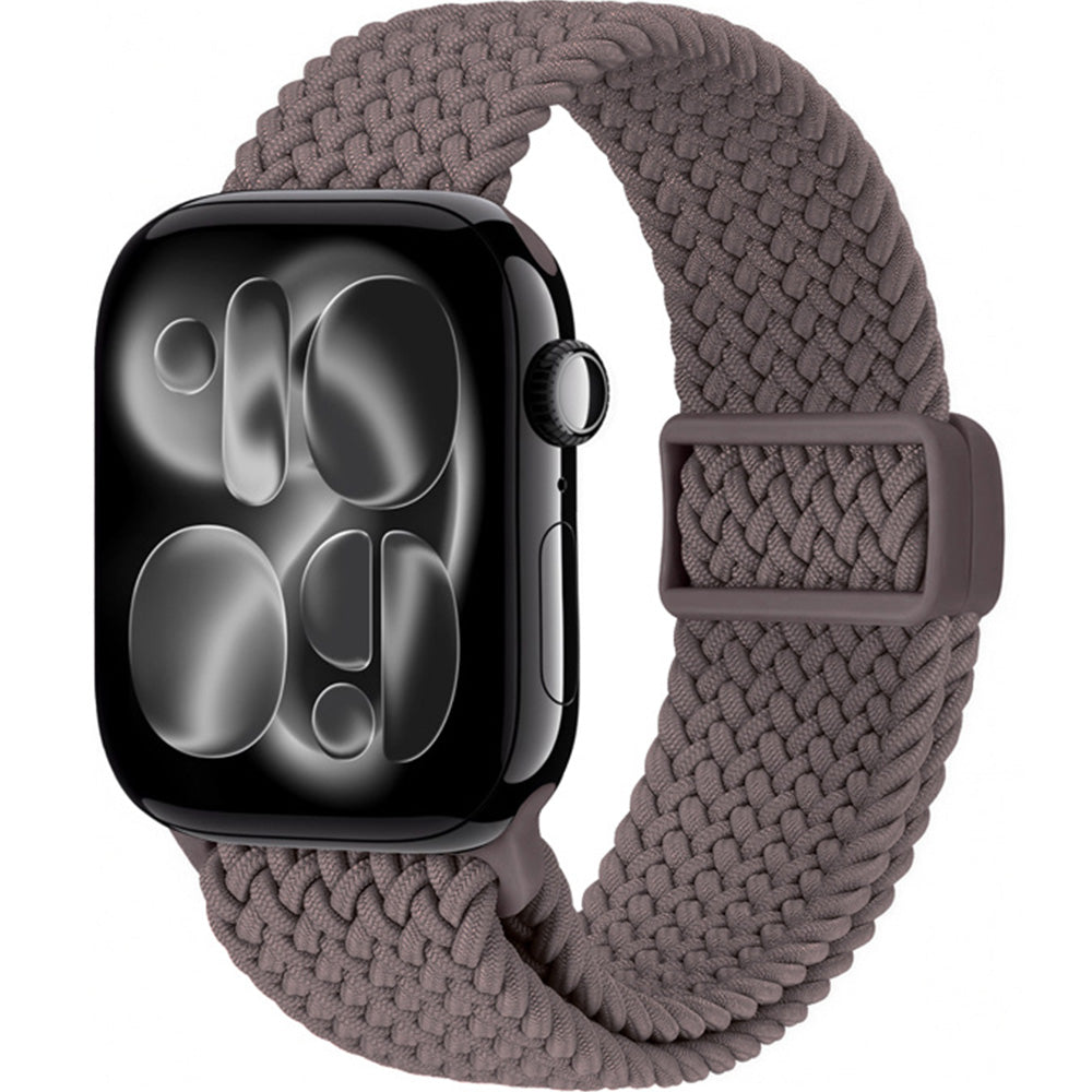 Armband für Apple Watch 42/41/40/38 mm, Crong Wave Band, Braun