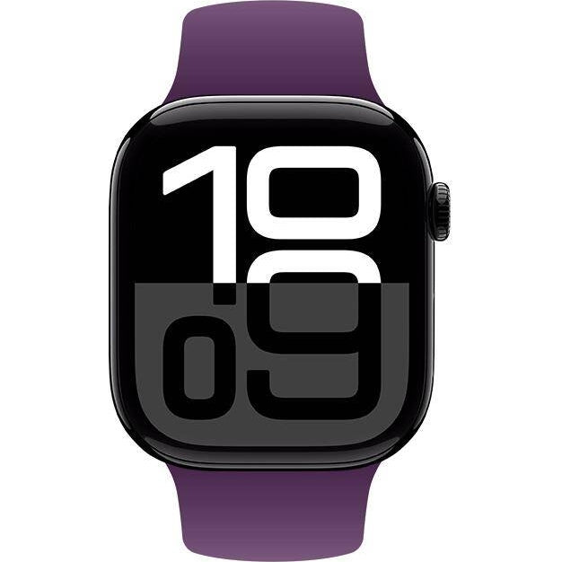 Armband für Apple Watch 38/40/41/42 mm, Crong Sport Liquid Band, Violett
