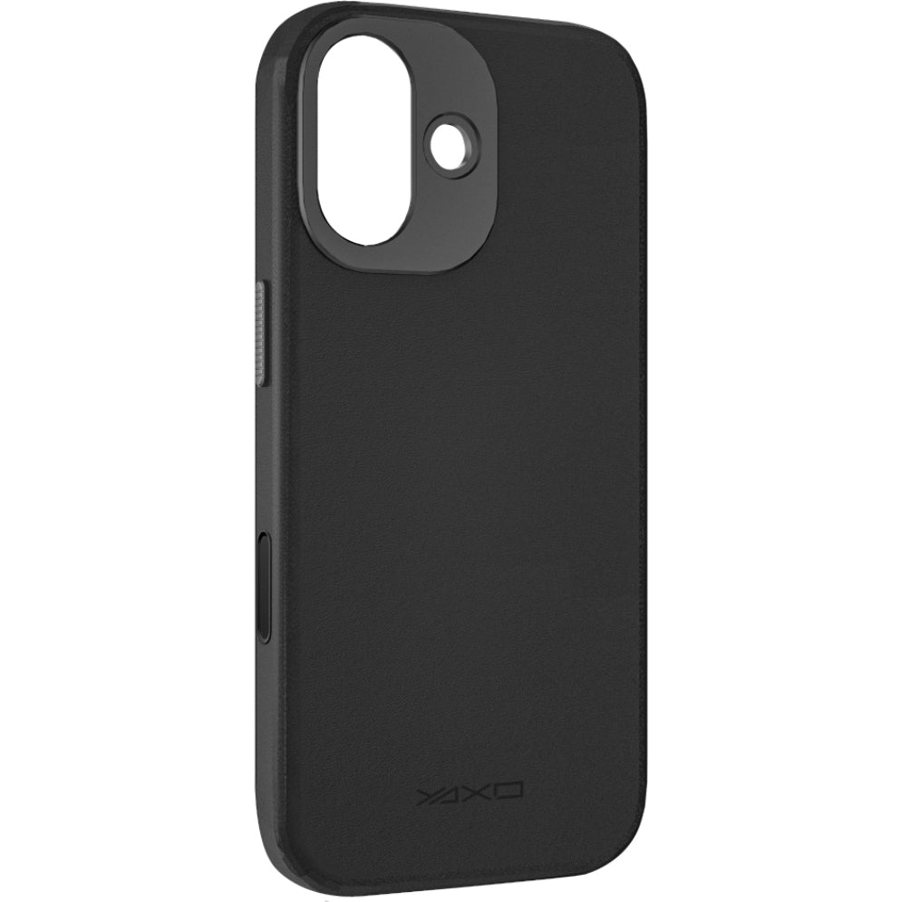 Handyhülle YAXO Leather Gear Slim Case MagSafe für iPhone 17, schwarz (1/14)