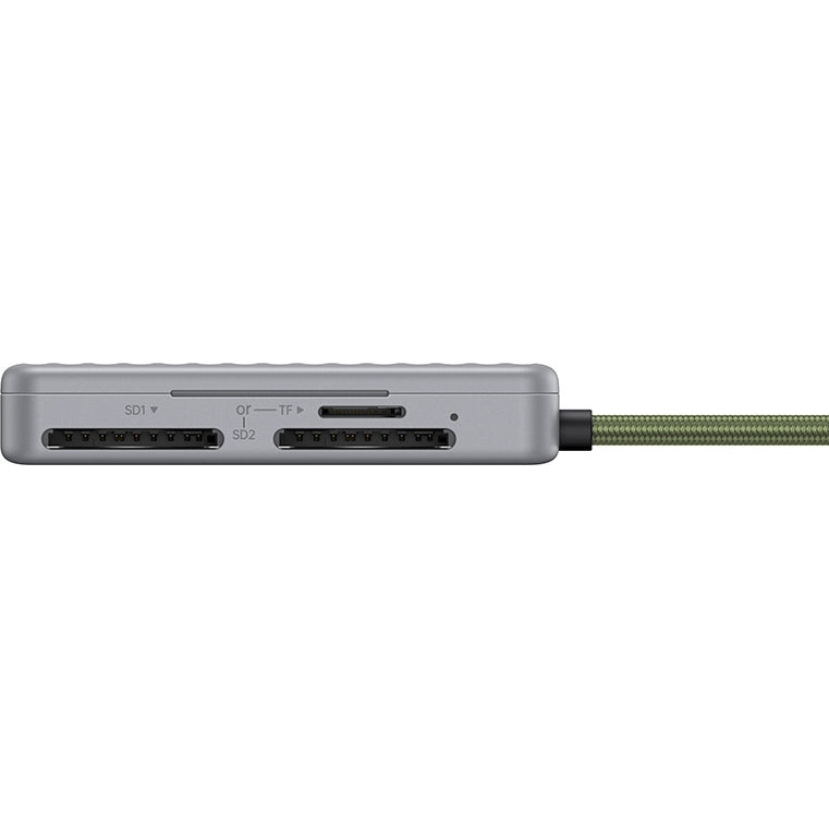 Kartenleser USB-C Ugreen CM868 2x SD 1x TF 170 MB/s, Grau