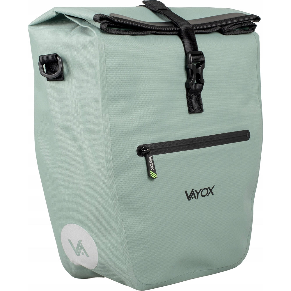 Fahrradtasche für den Gepäckträger, Vayox VA0445M 25L, Mintgrün