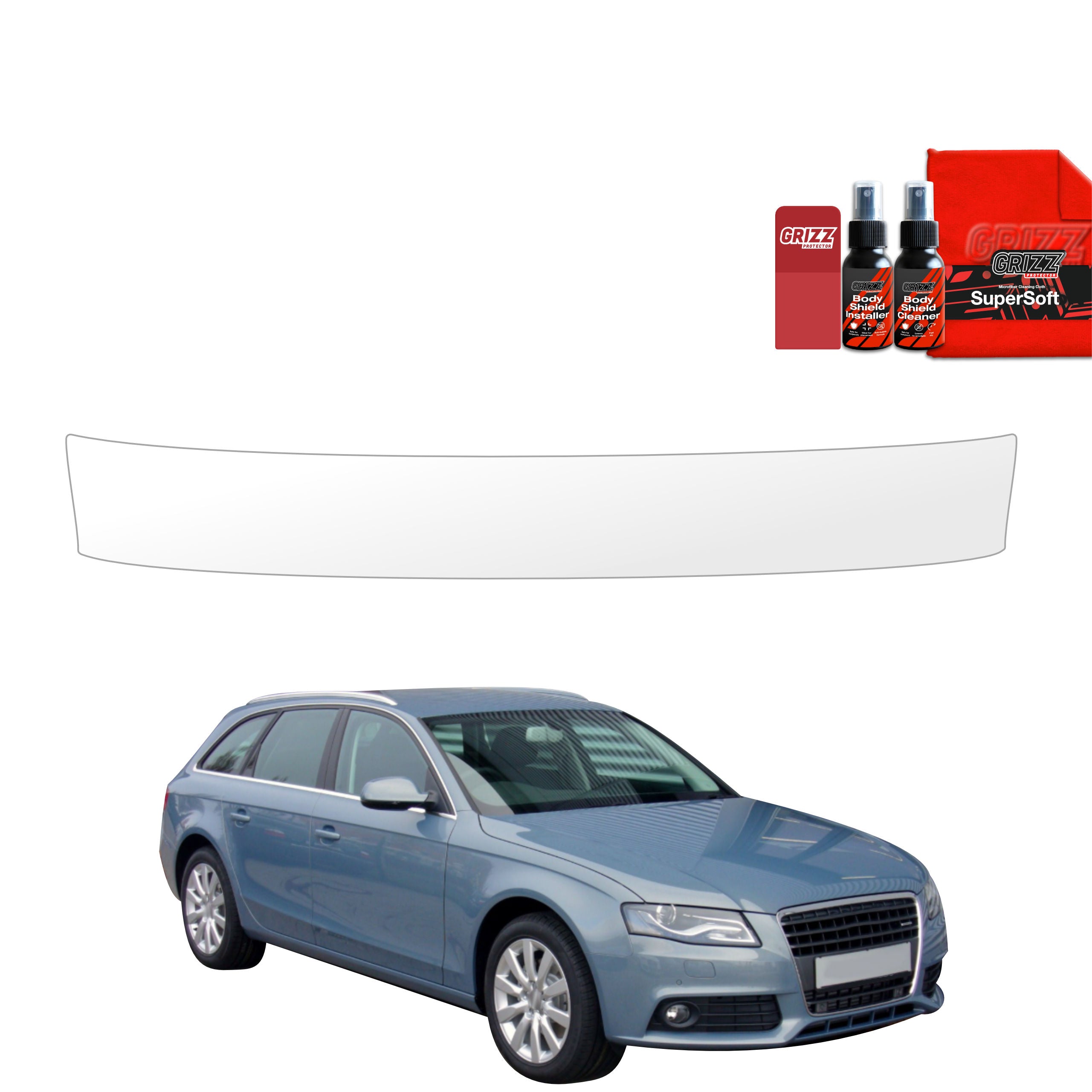Schutzfolie Grizz Protector für Ladekante - Audi A4 B8 Avant (2007-2011)