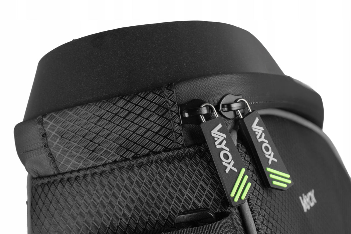 Fahrradtasche für den Rahmen mit Handyfach, Vayox VA0450 1.2L, Schwarz