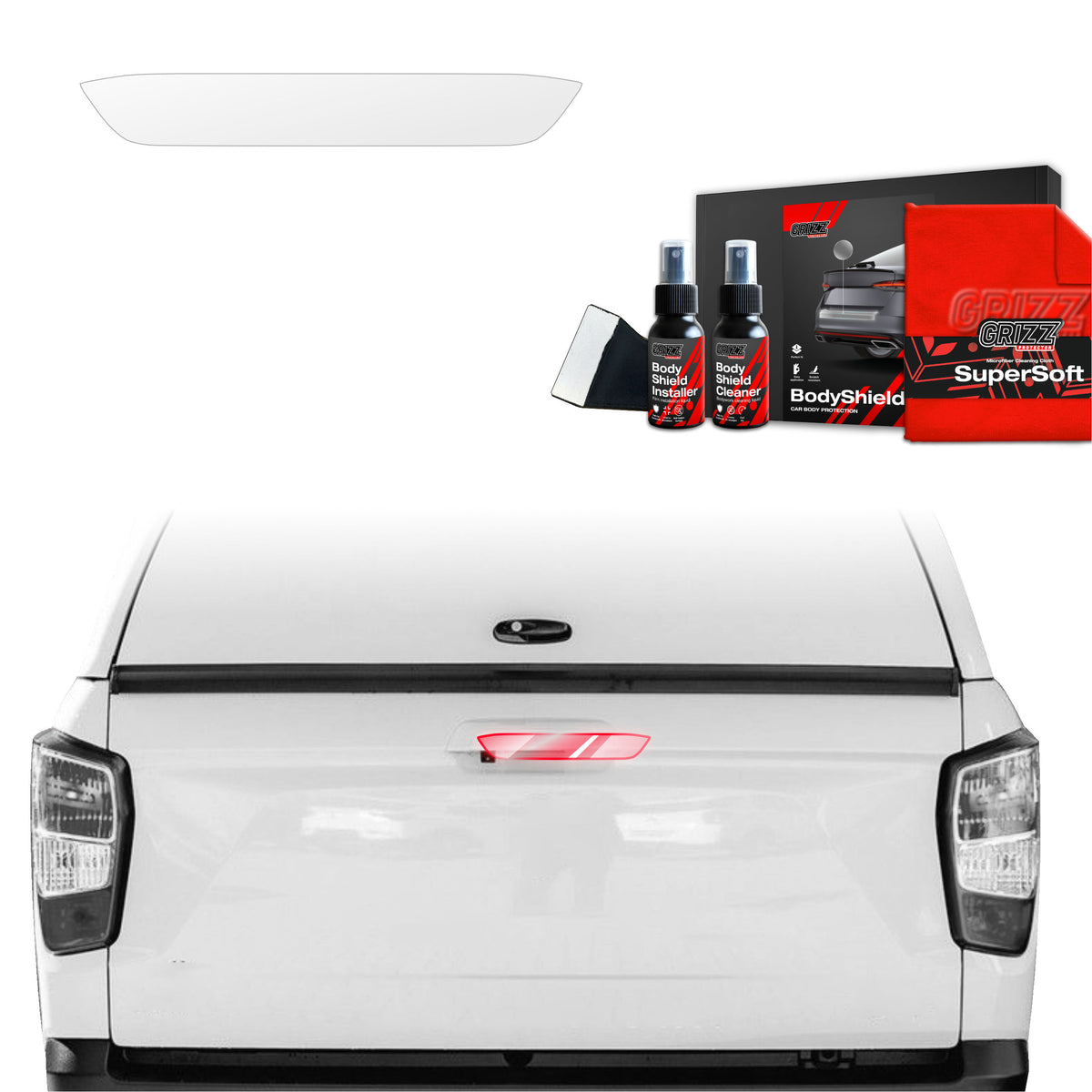 Schutzfolie Grizz Protector für Türgriffmulden - SsangYong Musso (2023-2026)