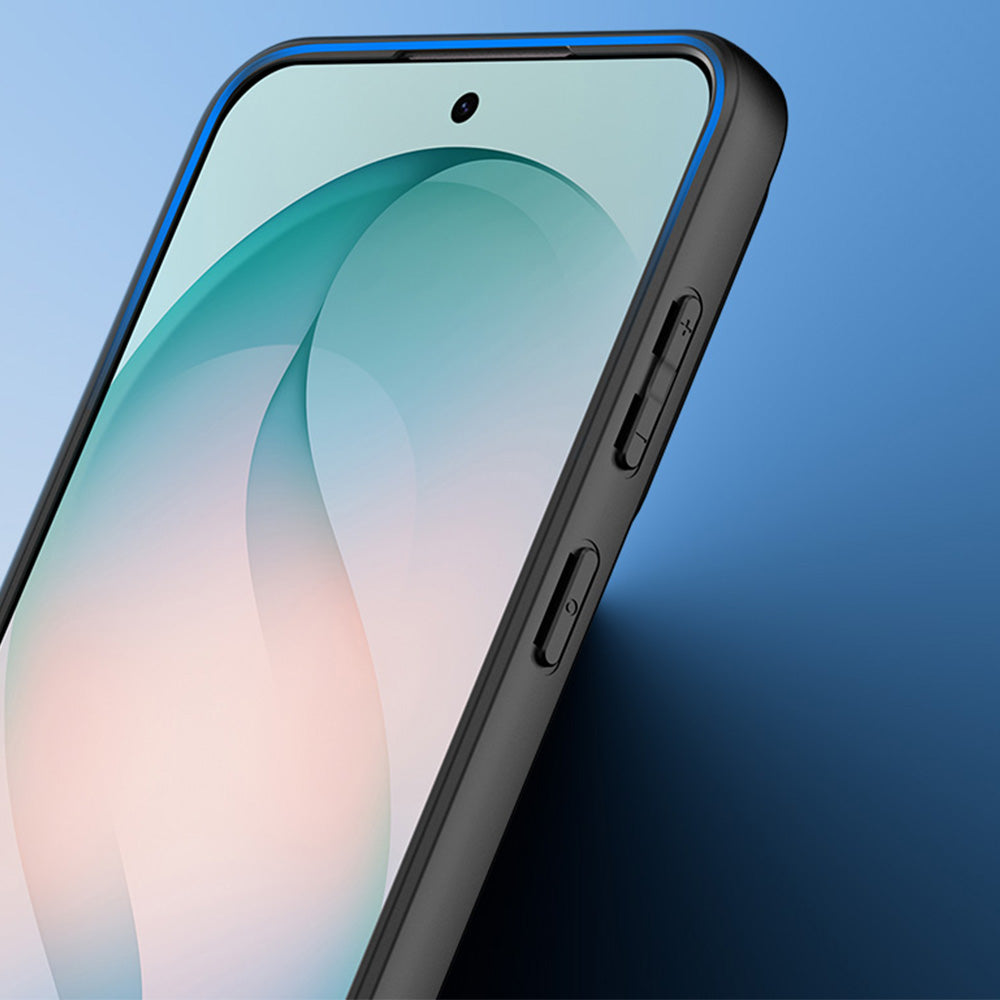 Handyhülle für Galaxy S26 FE, Dux Ducis Aimo, Transparent-Schwarz (9/10)
