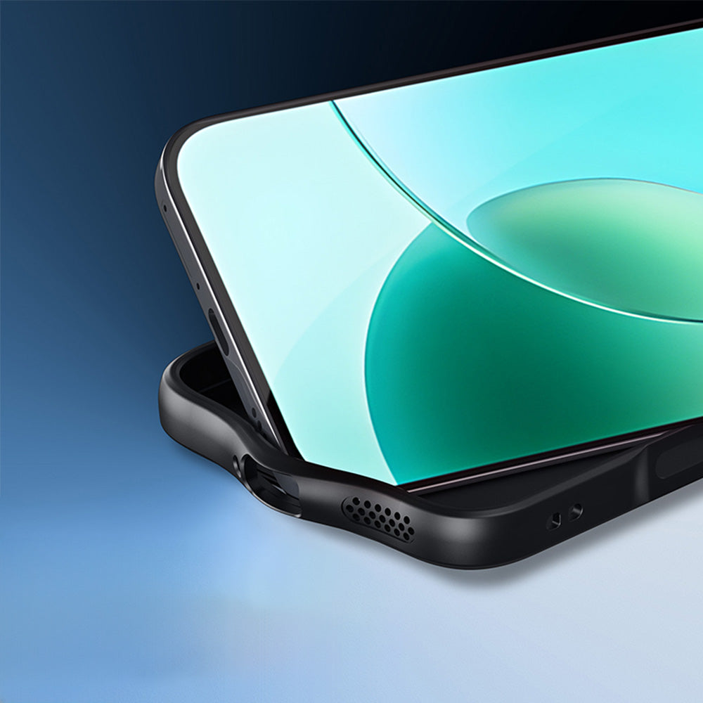 Handyhülle für Honor 400 Lite, Dux Ducis Aimo, Schwarz und Transparent