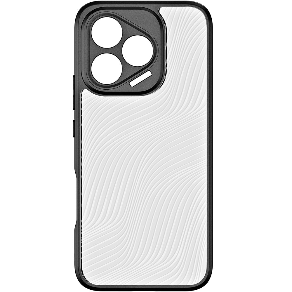 Handyhülle für Honor 400 Lite, Dux Ducis Aimo, Schwarz und Transparent