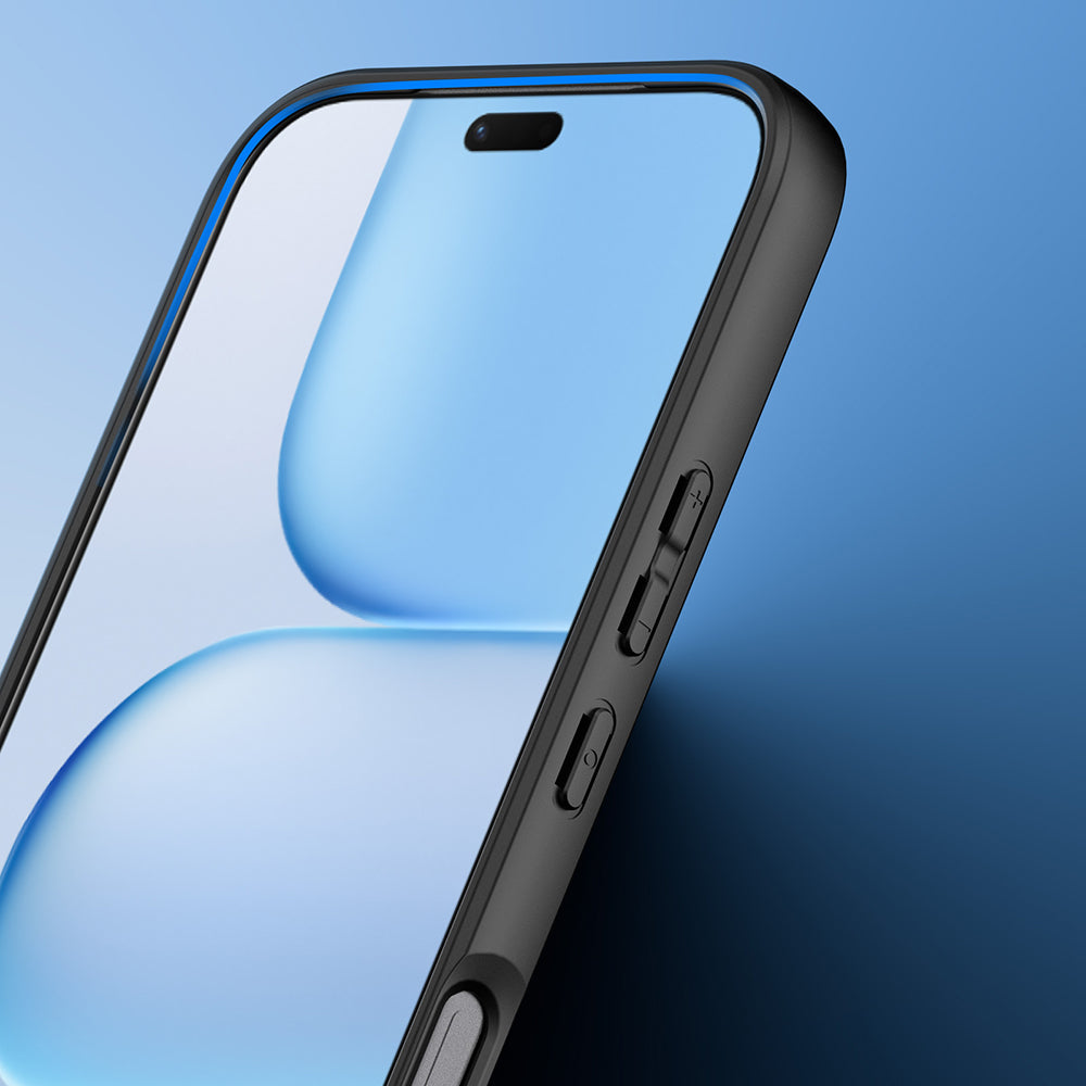 Handyhülle für Honor 600 Lite / X80i, Dux Ducis Aimo, Transparent mit Schwarzen Rahmen