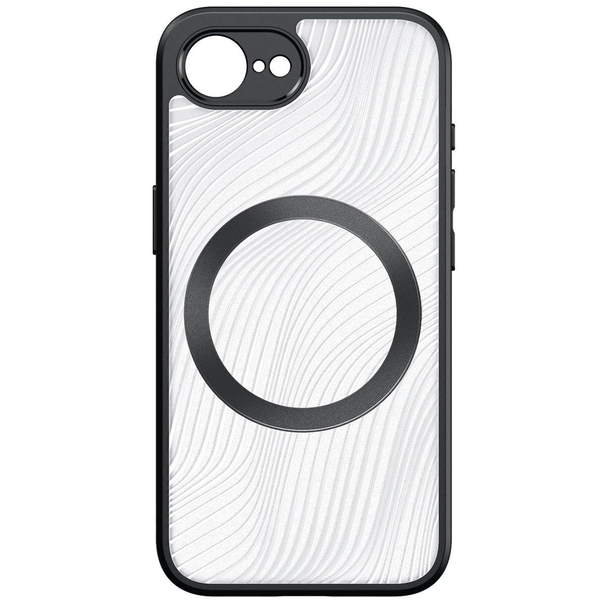 Schutzhülle für iPhone 17e / 16e, Dux Ducis Aimo Mag, Schwarz und Transparent