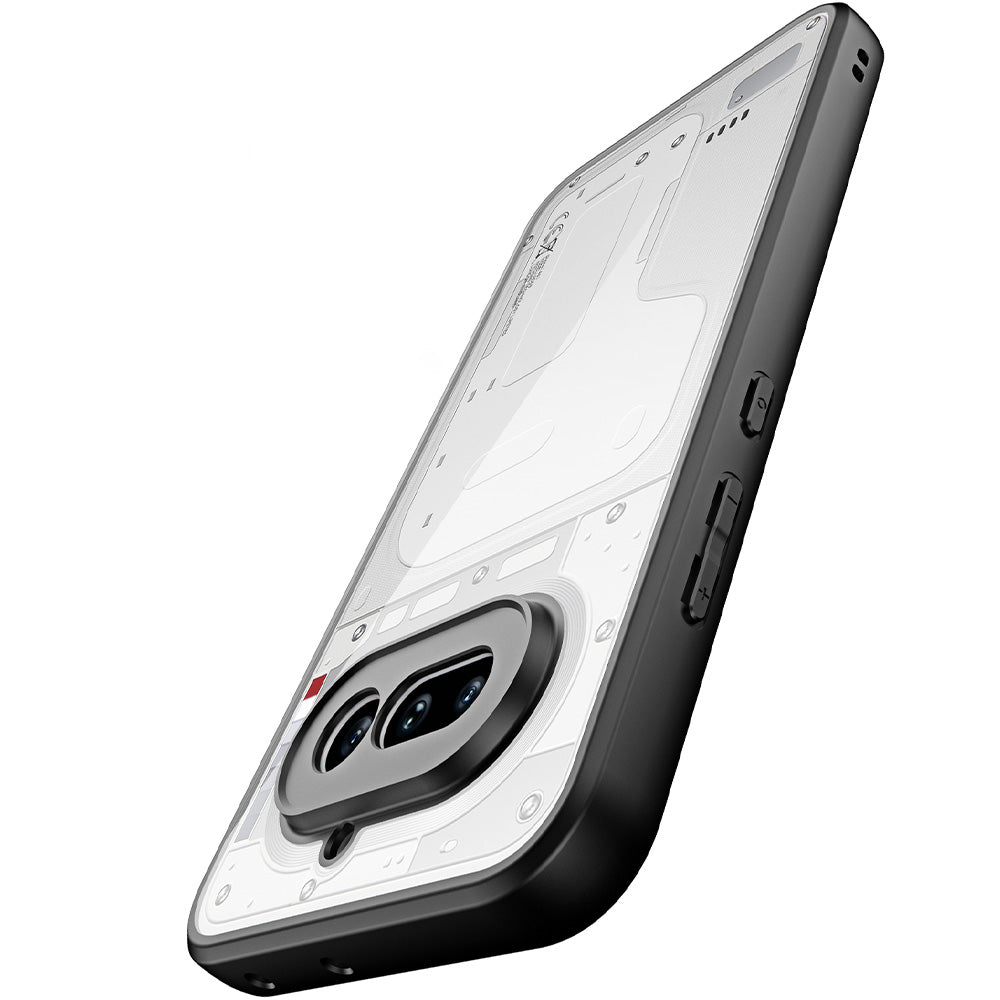 Handyhülle für Nothing Phone (4a), Dux Ducis Aimo, Transparent mit Schwarzen Rahmen