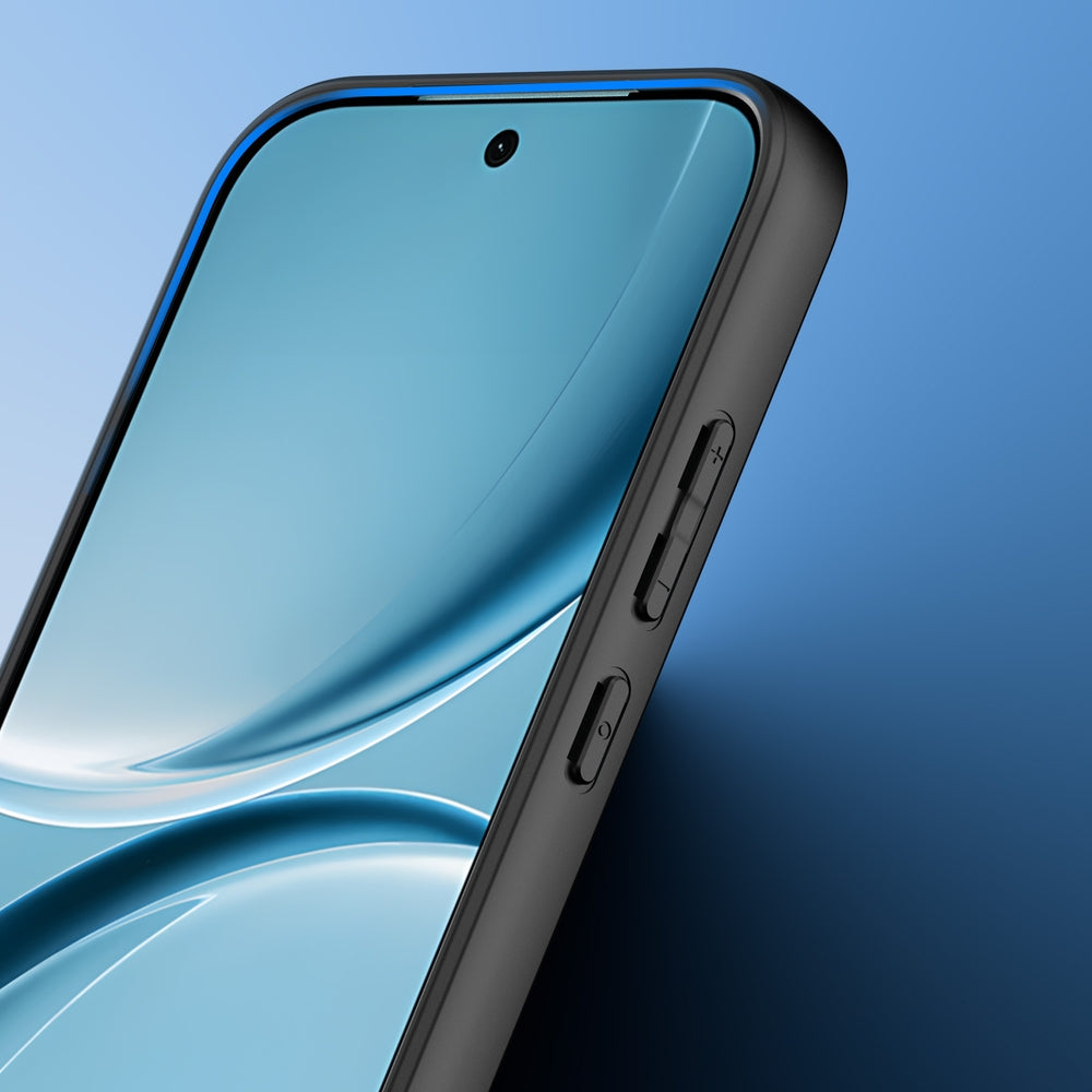 Handyhülle für Xiaomi POCO X8 Pro, Dux Ducis Aimo, Transparent mit schwarzen Rahmen