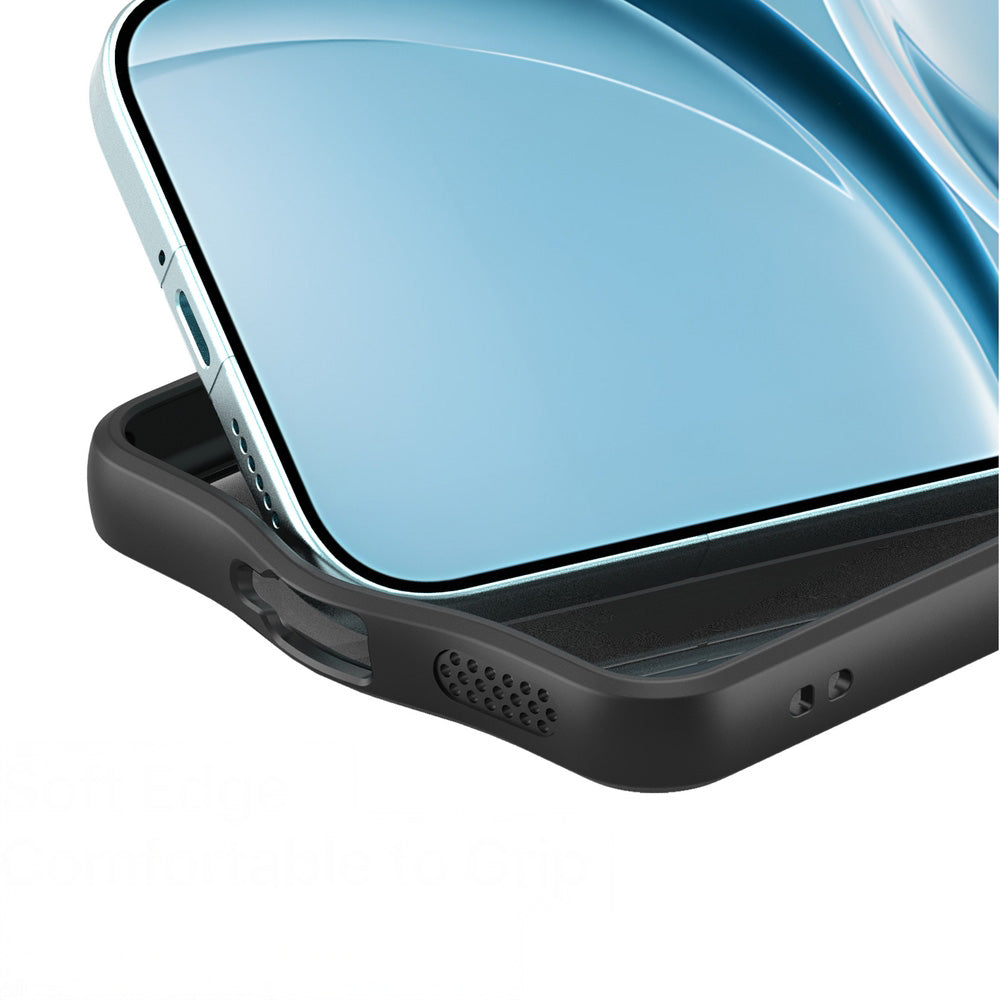 Handyhülle für Xiaomi POCO X8 Pro, Dux Ducis Aimo, Transparent mit schwarzen Rahmen