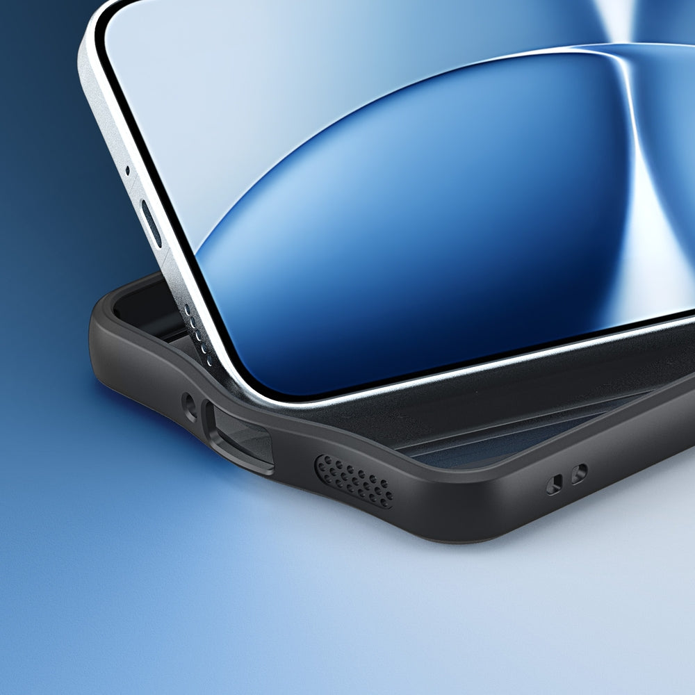 Handyhülle für Xiaomi POCO X8 Pro Max, Dux Ducis Aimo, Transparent mit schwarzen Rahmen