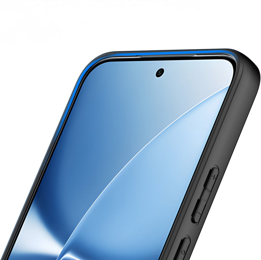 Handyhülle für Xiaomi POCO X8 Pro Max, Dux Ducis Aimo, Transparent mit schwarzen Rahmen