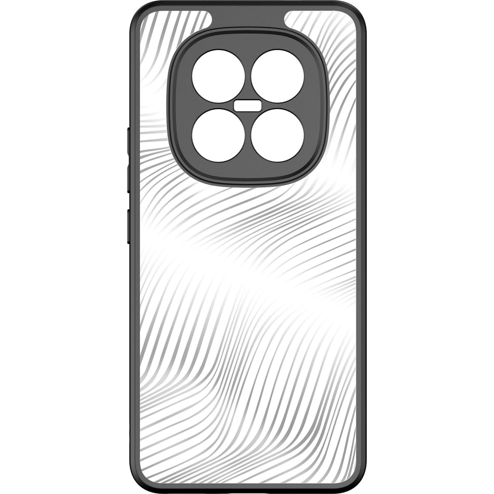 Handyhülle für Redmi Note 15 Pro 4G, Dux Ducis Aimo, Transparent mit Schwarzen Rahmen