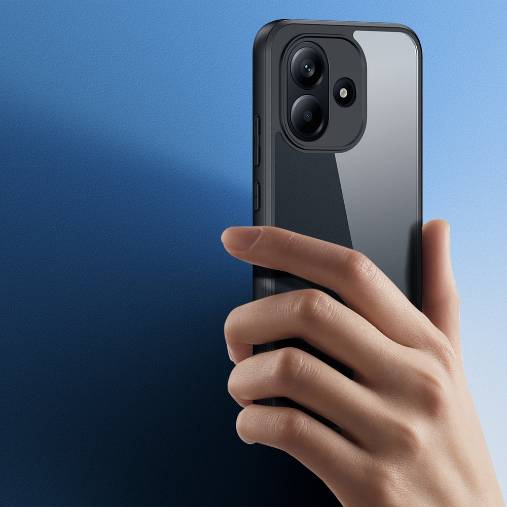 Handyhülle für Xiaomi Redmi Note 17 4G/5G, Dux Ducis Aimo, Transparent-Schwarz (8/11)