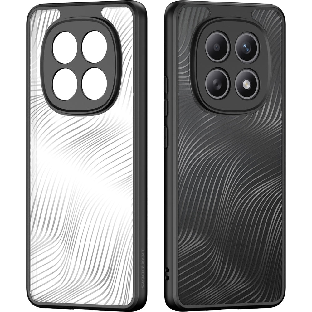 Handyhülle für Redmi Note 15 4G, Dux Ducis Aimo, Transparent mit Schwarzen Rahmen