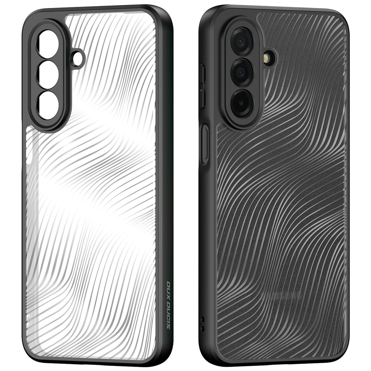 Handyhülle für Galaxy A27 5G, Dux Ducis Aimo, Transparent mit Schwarzen Rahmen