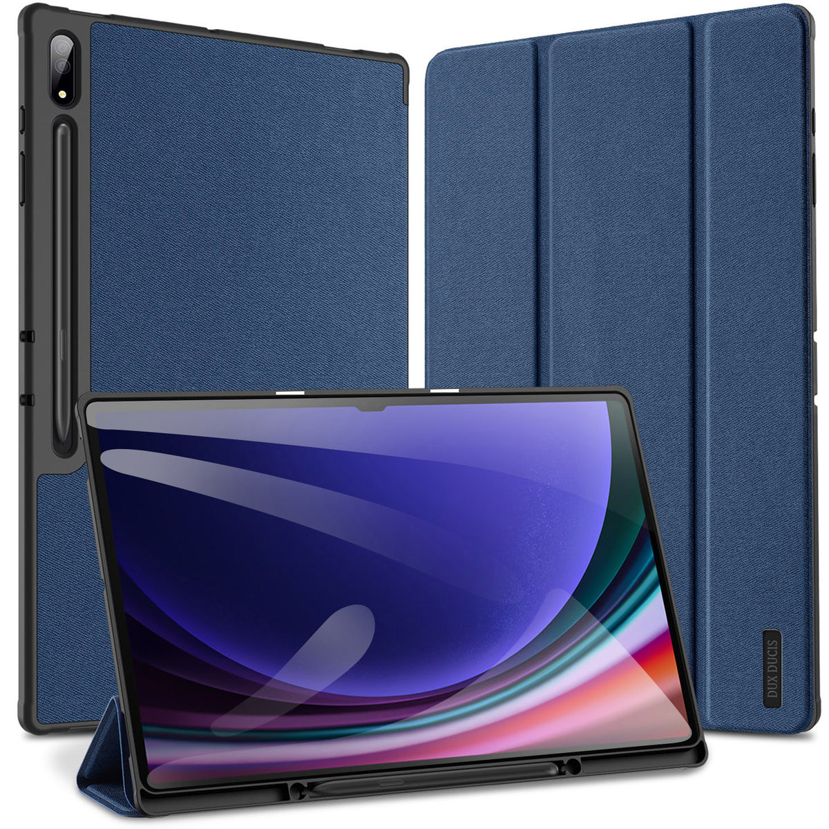 Hülle für Galaxy Tab S10 Ultra/S9 Ultra/S8 Ultra, Dux Ducis Domo, Blau