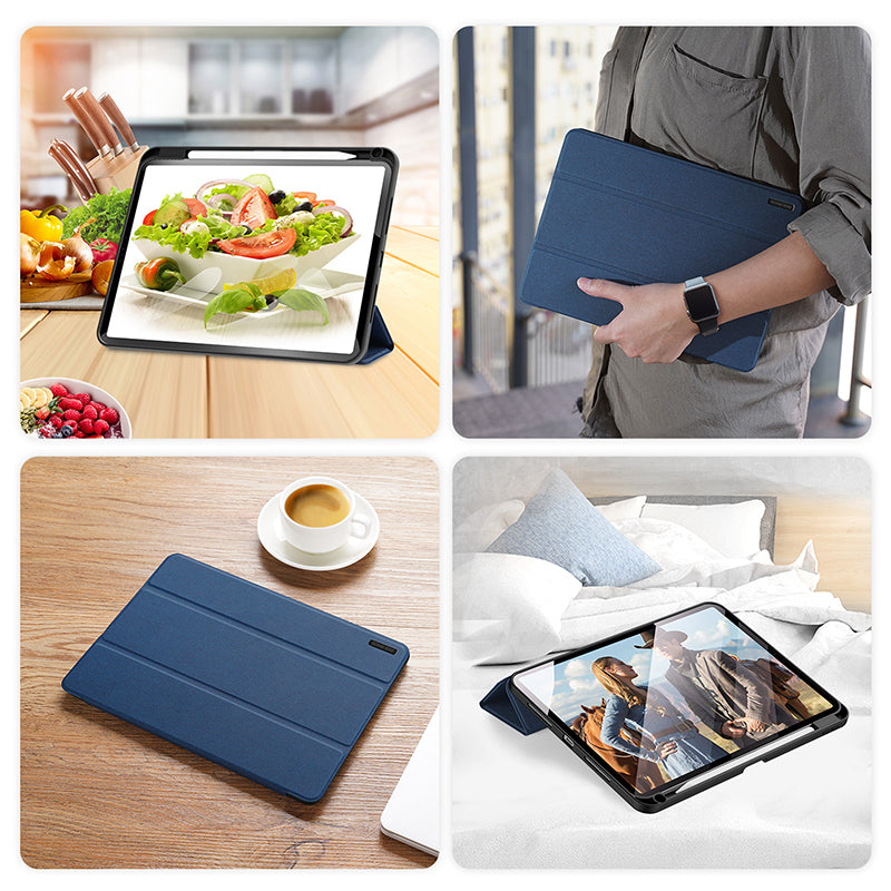 Hülle für iPad Pro 11" 2025 / 2024, Dux Ducis Domo, Dunkelblau
