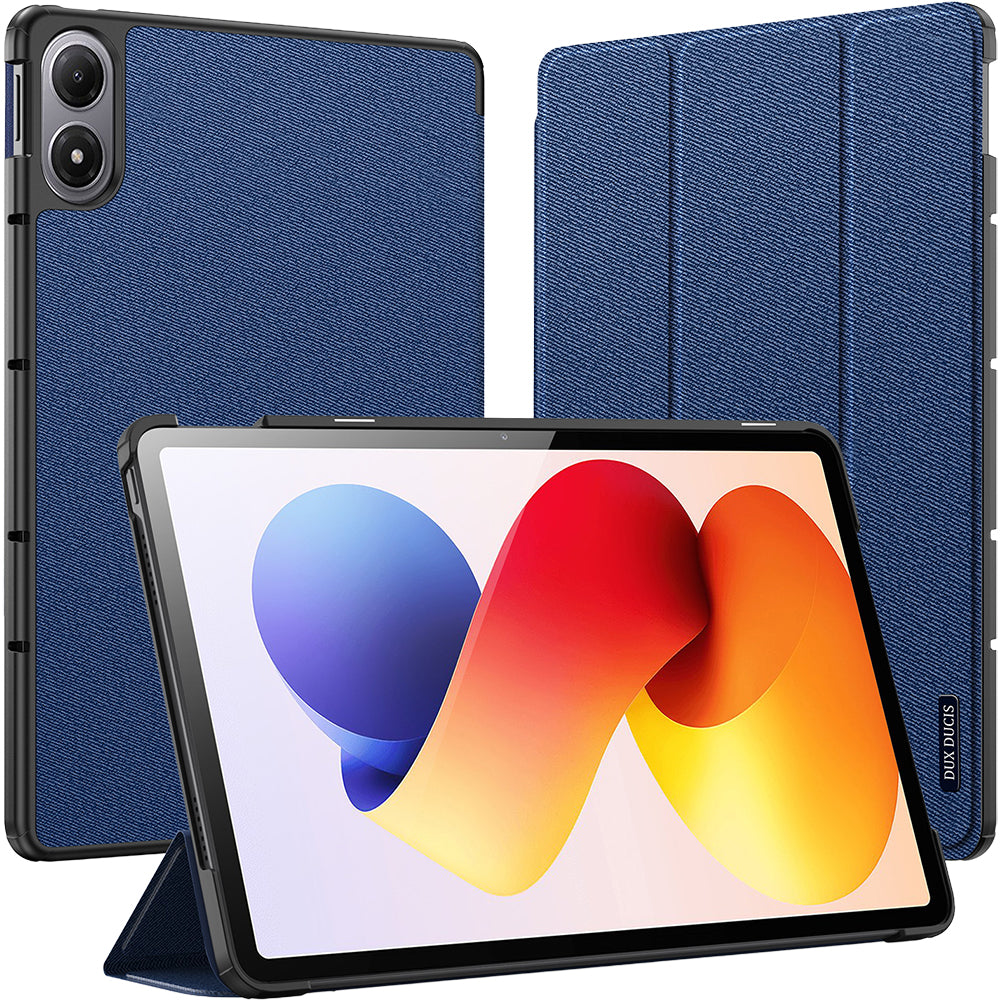 Schutzhülle mit Klappe für Xiaomi Redmi Pad 2 Pro / Pro, POCO Pad, Dux Ducis Domo, Blau