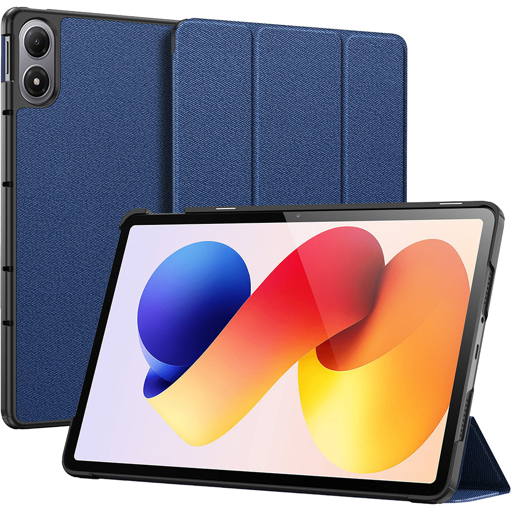 Schutzhülle mit Klappe für Xiaomi Redmi Pad 2 Pro / Pro, POCO Pad, Dux Ducis Domo, Blau