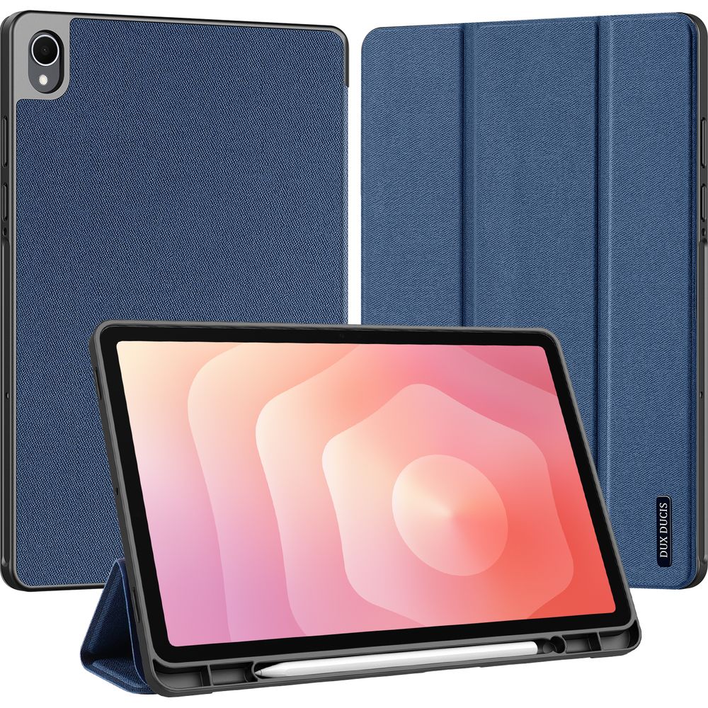 Schutzhülle mit Klappe für Galaxy Tab S11, Dux Ducis Domo, Dunkelblau