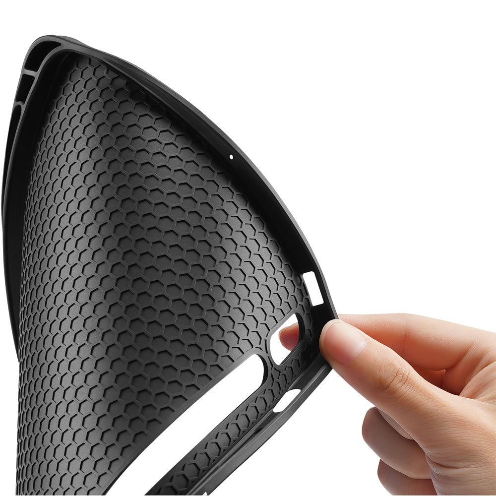 Hülle für Galaxy Tab S10 Plus/S9 Plus/S9 FE Plus, Dux Ducis Domo, Schwarz