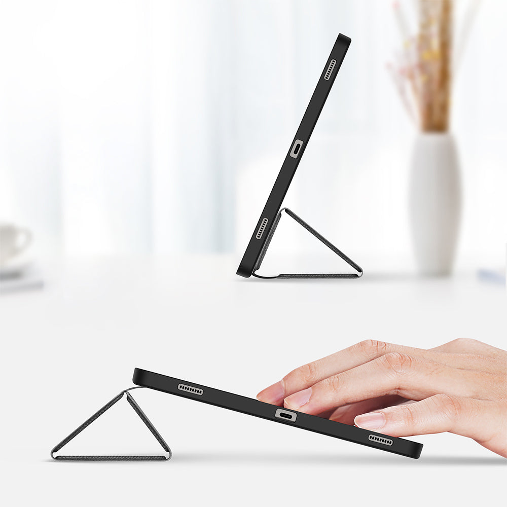 Hülle für Galaxy Tab S10 Plus/S9 Plus/S9 FE Plus, Dux Ducis Domo, Schwarz