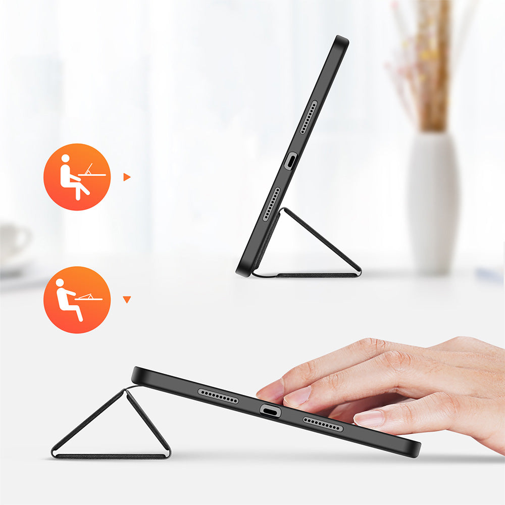 Schutzhülle mit Klappe für Xiaomi Pad 8/8 Pro/7/7 Pro, Dux Ducis Domo, Schwarz