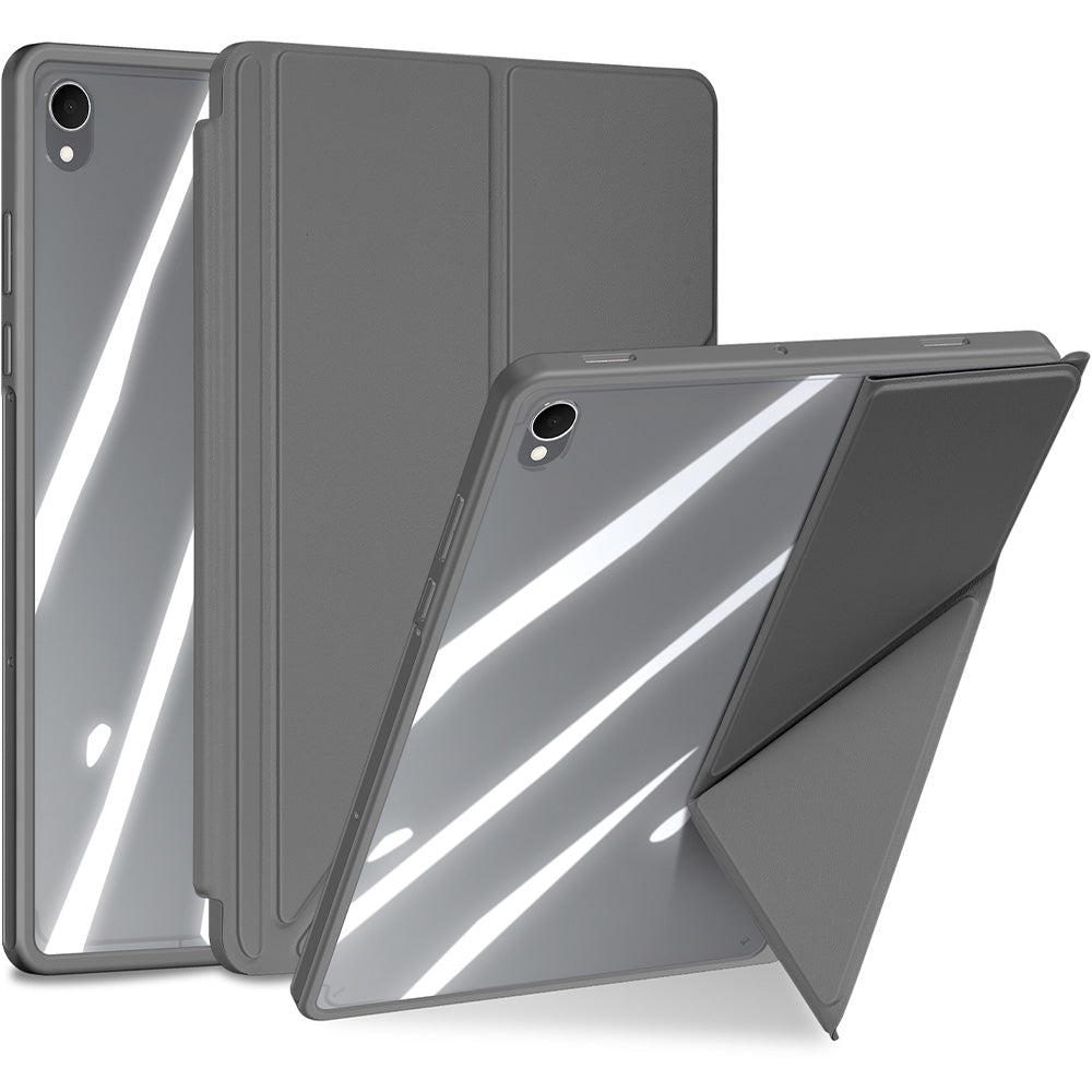 Schutzhülle mit Klappe für Galaxy Tab S11, Dux Ducis Magi, Transparent-Grau